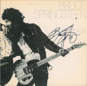 Lot #2377 Bruce Springsteen Signed Album