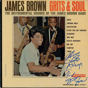 Lot #2269 James Brown Signed Album