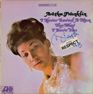 Lot #2273 Aretha Franklin Signed Album - Image 1