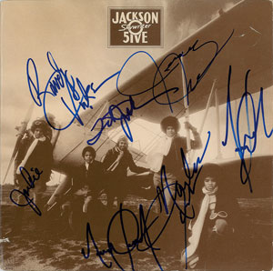 Lot #2165 The Jackson 5 Signed Album
