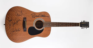 Lot #2238 The Beach Boys Signed Guitar - Image 1