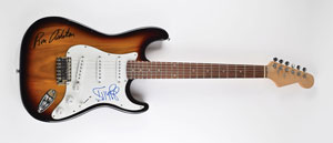 Lot #2383 The Stooges Signed Guitar - Image 1