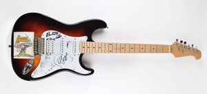 Lot #2334 The Allman Brothers Signed Guitar - Image 1