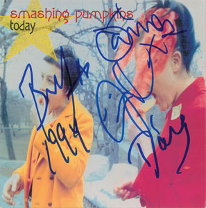 Lot #2812  Smashing Pumpkins Signed 45 RPM Record