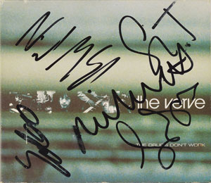 Lot #2814 The Verve Signed CD - Image 1