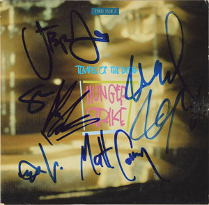Lot #2792  Temple of the Dog Signed CD