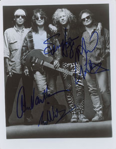 Lot #2387  Van Halen Signed Photograph - Image 1