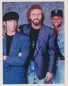 Lot #2401  Bee Gees Signed Photograph - Image 1