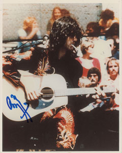 Lot #2146  Led Zeppelin: Jimmy Page Signed