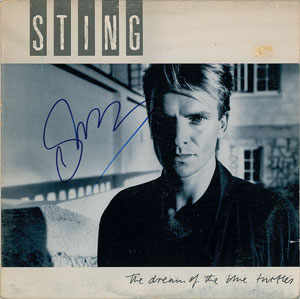 Lot #2676  Sting Signed Album - Image 1