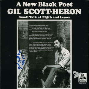 Lot #2463 Gil Scott-Heron Signed Album - Image 1