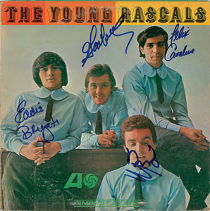 Lot #2328 The Young Rascals Signed Album