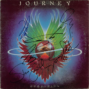 Lot #2363  Journey Signed Album - Image 1