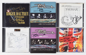 Lot #2318 The Who Group of (6) Signed CDs - Image 1