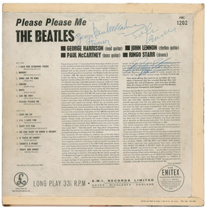 Lot #2001  Beatles Signed Album