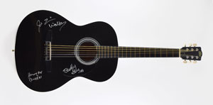 Lot #5175  Blues Legends Signed Guitar - Image 1