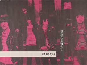 Lot #2595  Ramones Mania Poster - Image 1