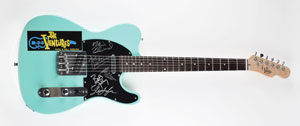 Lot #2311 The Ventures Signed Guitar