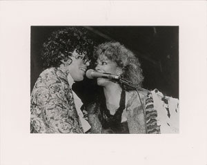 Lot #2763  Prince and Sheila E. Original Vintage Photograph - Image 1