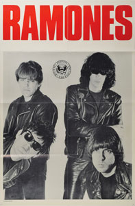 Lot #2569 The Ramones George DuBose Poster - Image 1
