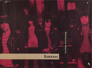 Lot #2559 The Ramones 'Ramones Mania' Poster - Image 1