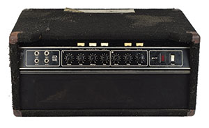 Lot #2499 CJ and Dee Dee Ramone's Tour-Used Ampeg Bass Amplifier Head with Original Ramones Road Case - Image 6