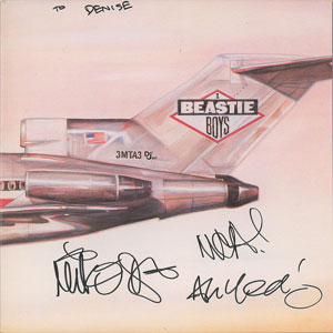 Lot #2613  Beastie Boys Signed Album