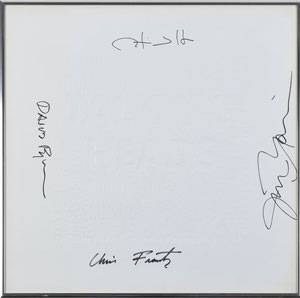 Lot #2471  Talking Heads Signed Print