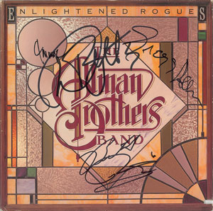 Lot #2397 The Allman Brothers Band Signed Album