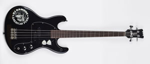 Lot #2500 CJ Ramone's Stage-Used Bass Guitar