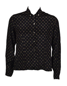 Lot #2744  Prince's Personally-Worn Black Versus Versace Shirt - Image 1