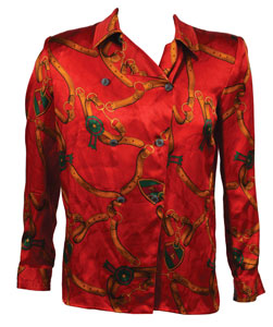 Lot #2747  Prince's Personally-Worn Gucci Shirt