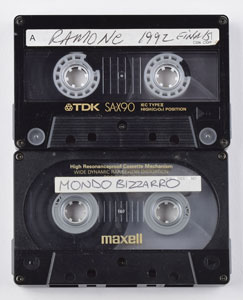 Lot #2536 CJ Ramone's Pair of 'Mondo Bizarro' Cassette Tapes - Image 2