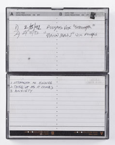 Lot #2541 CJ Ramone's Pair of 'Mondo Bizarro' Cassette Tapes - Image 1