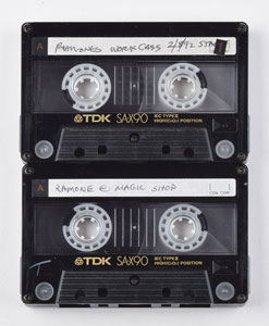 Lot #2541 CJ Ramone's Pair of 'Mondo Bizarro' Cassette Tapes - Image 2
