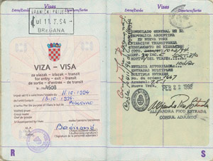 Lot #2543 CJ Ramone's Passport - Image 3