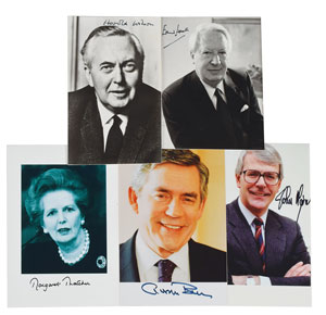 Lot #250  British Prime Ministers