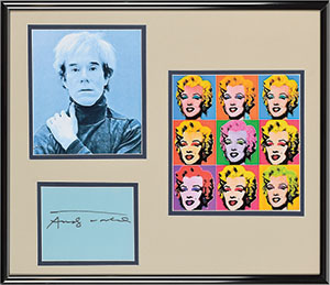 Lot #588 Andy Warhol