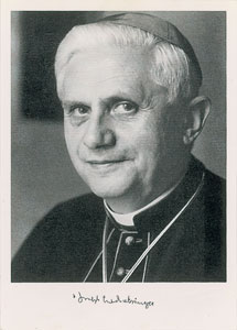 Lot #407  Pope Benedict XVI - Image 1