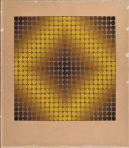 Lot #587 Victor Vasarely