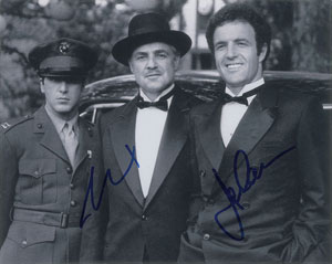 Lot #983 The Godfather: Pacino and Caan