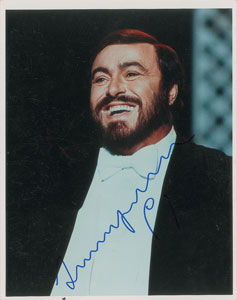 Lot #1025 Luciano Pavarotti - Image 1