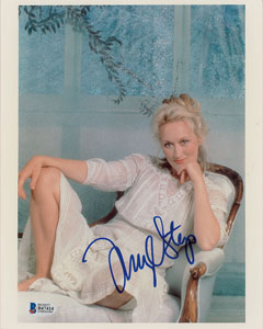 Lot #1038 Meryl Streep - Image 1