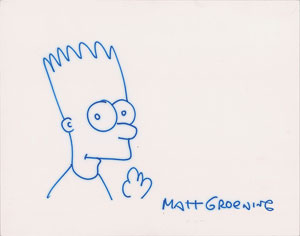 Lot #985 Matt Groening