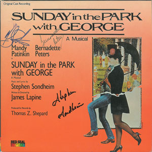 Lot #1039  Sunday in the Park with George