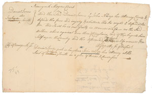 Lot #139  Olive Branch Petition - Image 3