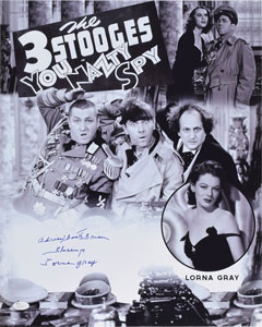 Lot #943  Three Stooges: Lorna Gray - Image 1