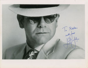 Lot #764 Elton John - Image 1