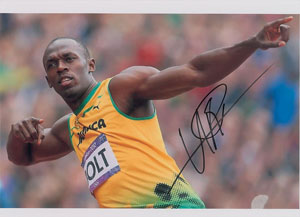 Lot #1067 Usain Bolt - Image 2