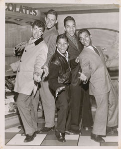 Lot #708 Frankie Lymon and the Teenagers - Image 3